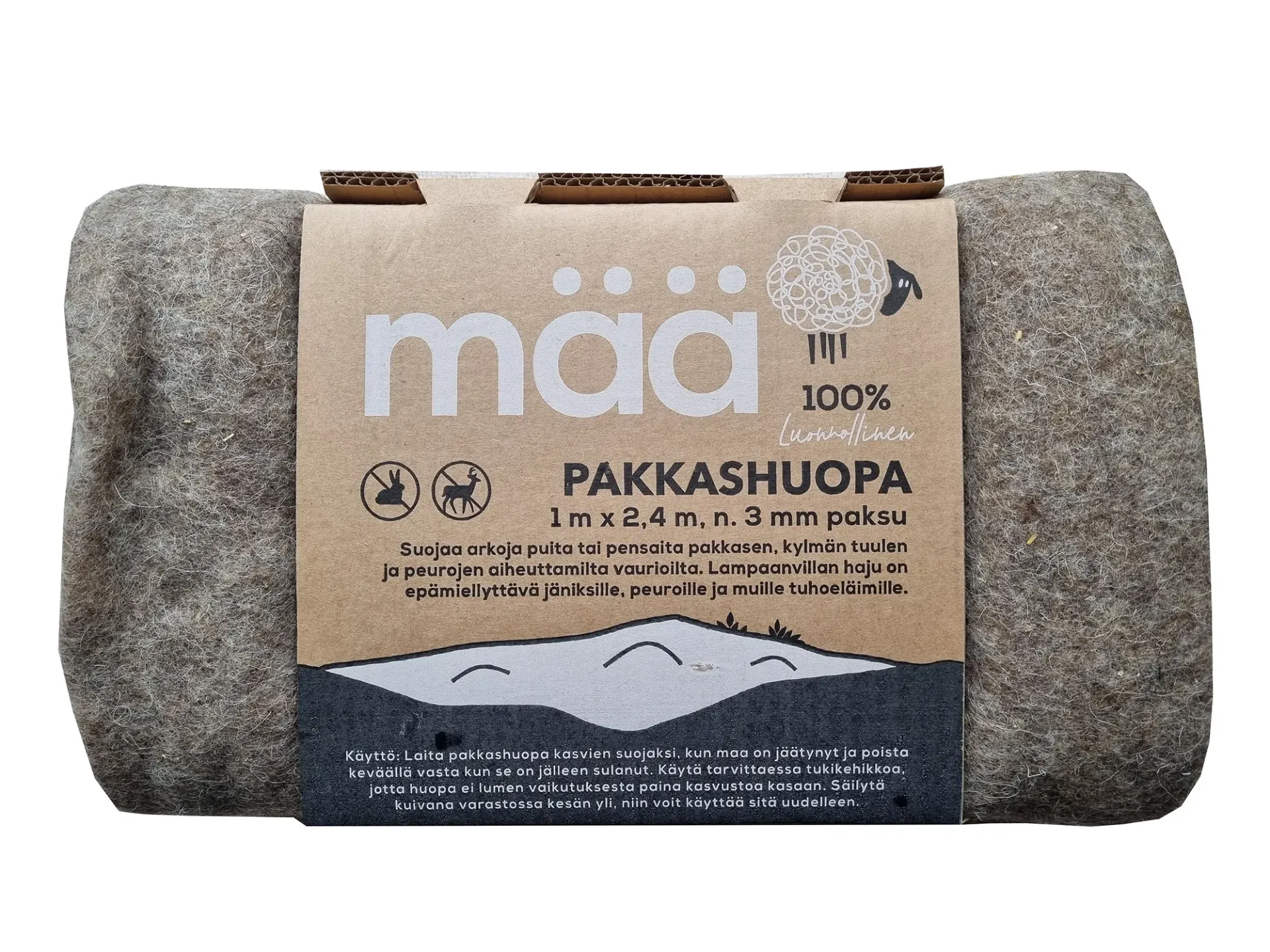Pakkashuopa 4 m² (2 × 2 m)