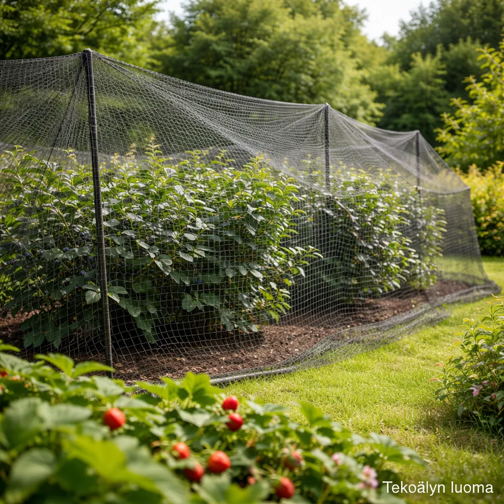 Rastasverkko Tarha 96 m² 8 × 12 m pienisilmäinen