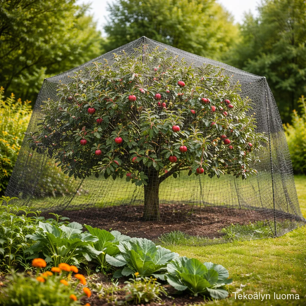 Hedelmäpuuverkko 4,0 x 10m