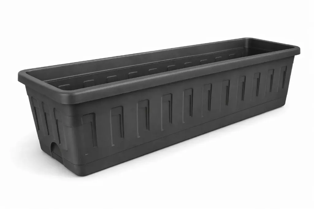 Parvekelaatikko 80 cm antrasiitti