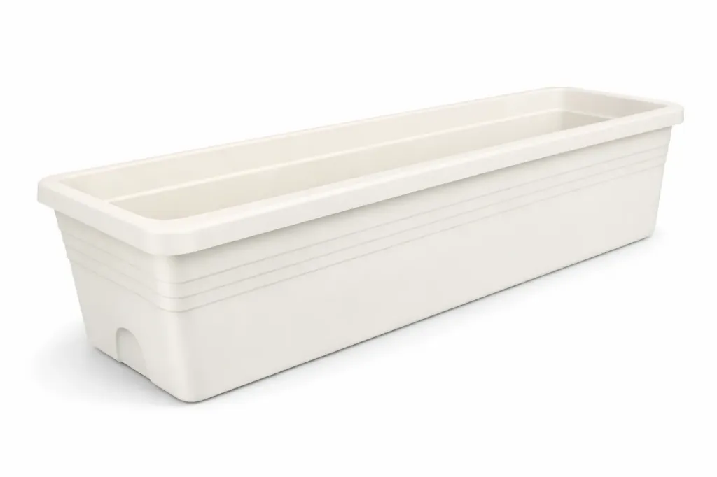 Parvekelaatikko Green Basics 60 cm Cotton White – elho