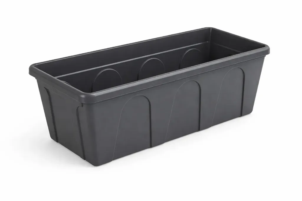 Parvekelaatikko 40 cm antrasiitti – elho