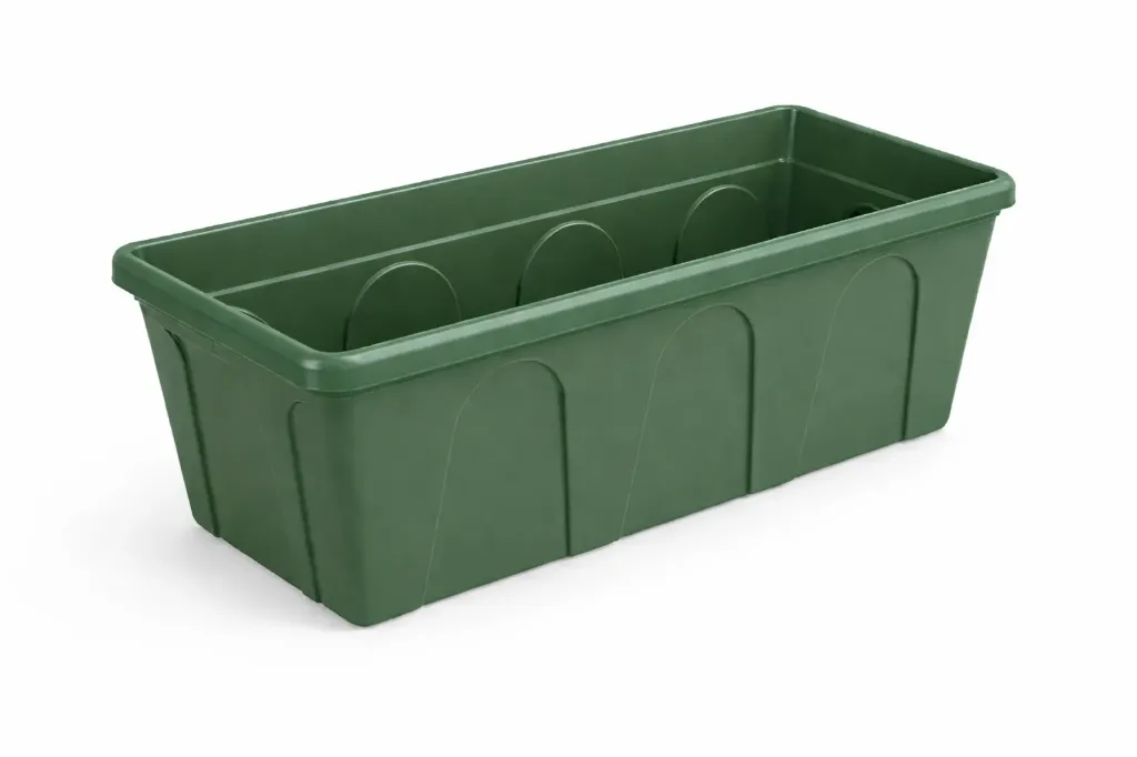 Parvekelaatikko 40 cm Vihreä – elho