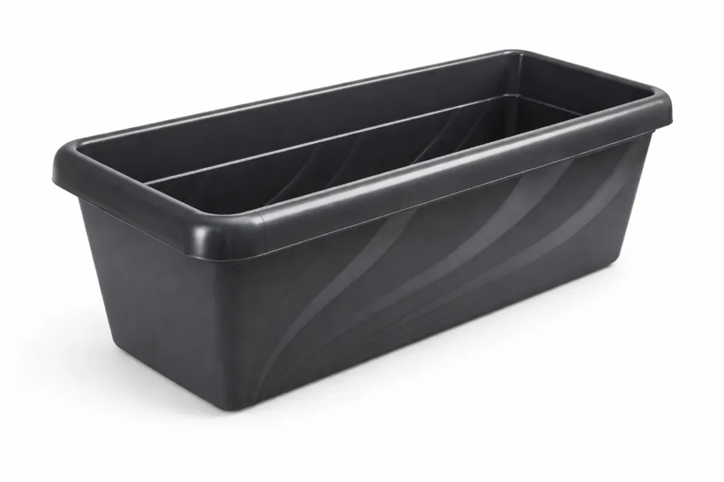 Parvekelaatikko 40 cm Antrasiitti