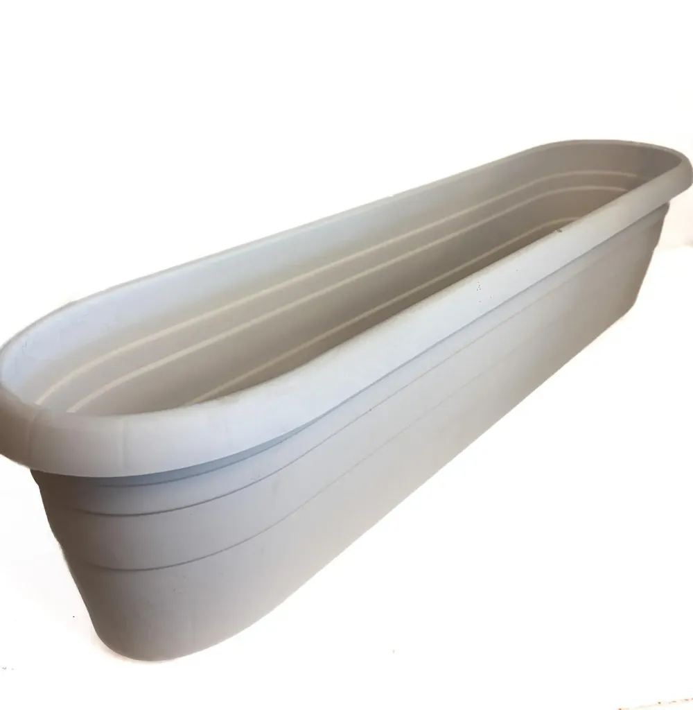 Parvekelaatikko Adria 75 cm valkoinen – altakasteleva