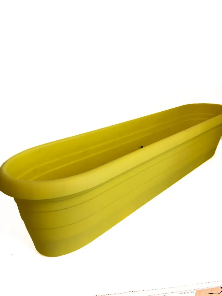 Parvekelaatikko Adria 75 cm keltainen – altakasteleva