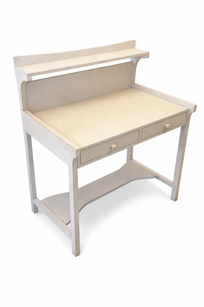 Koristepöytä hyllyllä 80 cm