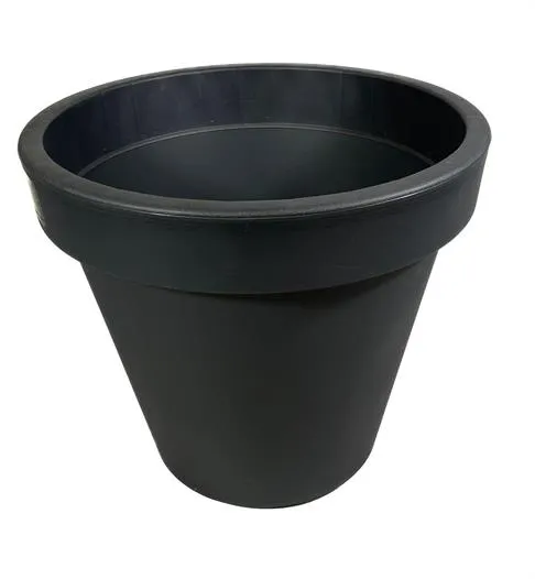 Suuriruukku Tupla Ø58 cm musta