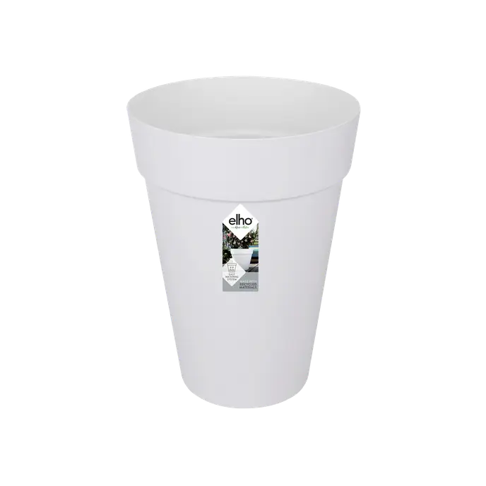 Loft Urban pyöreä korkea ruukku 35 cm valkoinen