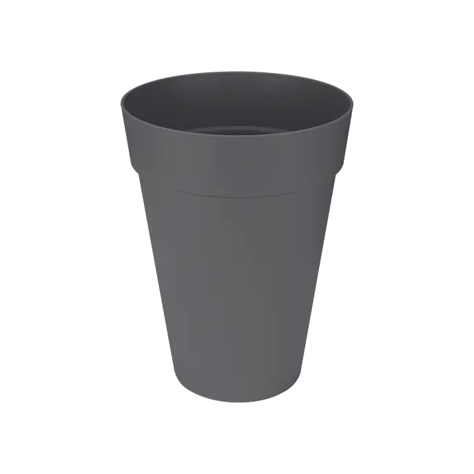 Loft Urban pyöreä korkea ruukku 35 cm Antrasiitti