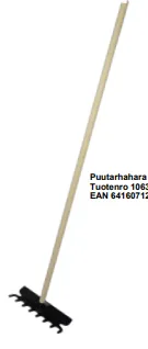 Puutarhahara Härmän Taonta 1063