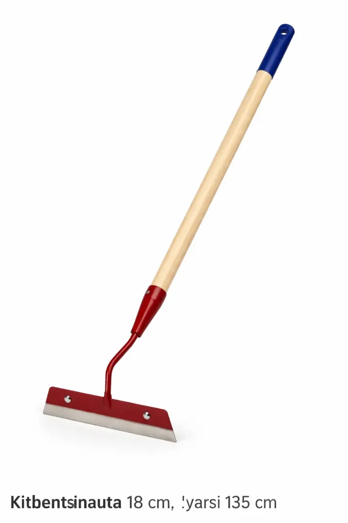 KITKENTÄRAUTA 18 CM, VARSI 135 CM