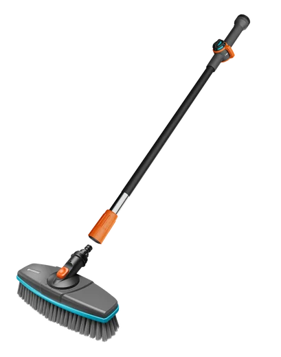 Pesuharjasetti Cleansystem sis. varsi 90 cm, pehmeä