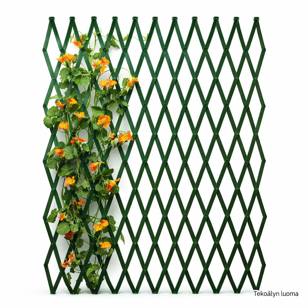 Köynnösristikko säädettävä 1 × 2,3 m