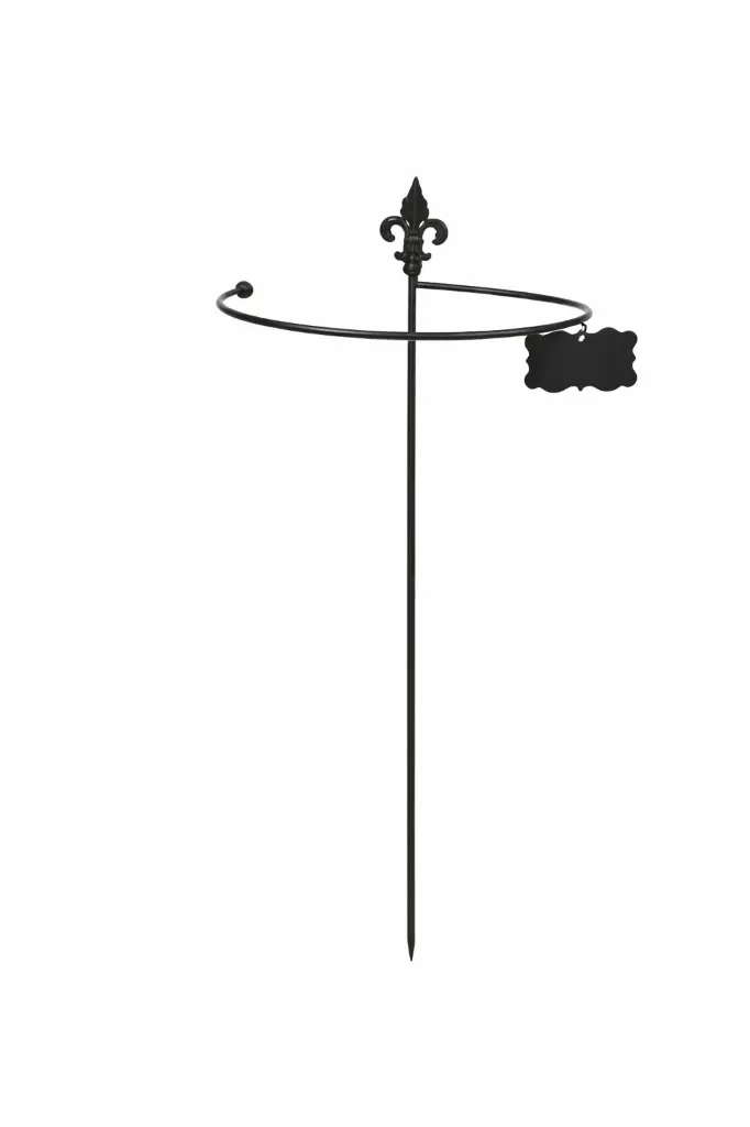 Kukkatuki rengas 102 cm musta