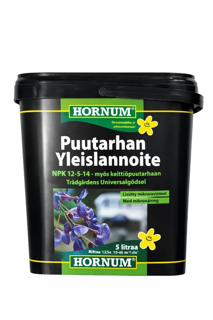 Puutarha- ja vihanneslannoite Hornum 5 kg