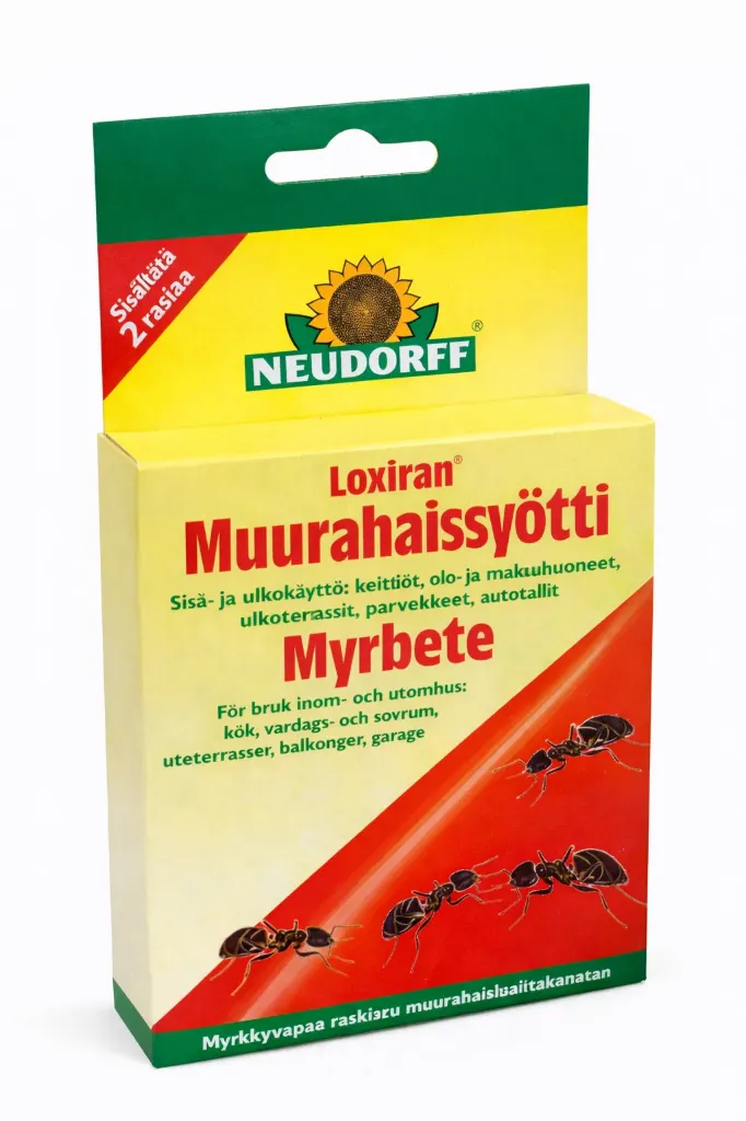 Muurahaissyötti Neudorff Loxiran 2 rasiaa
