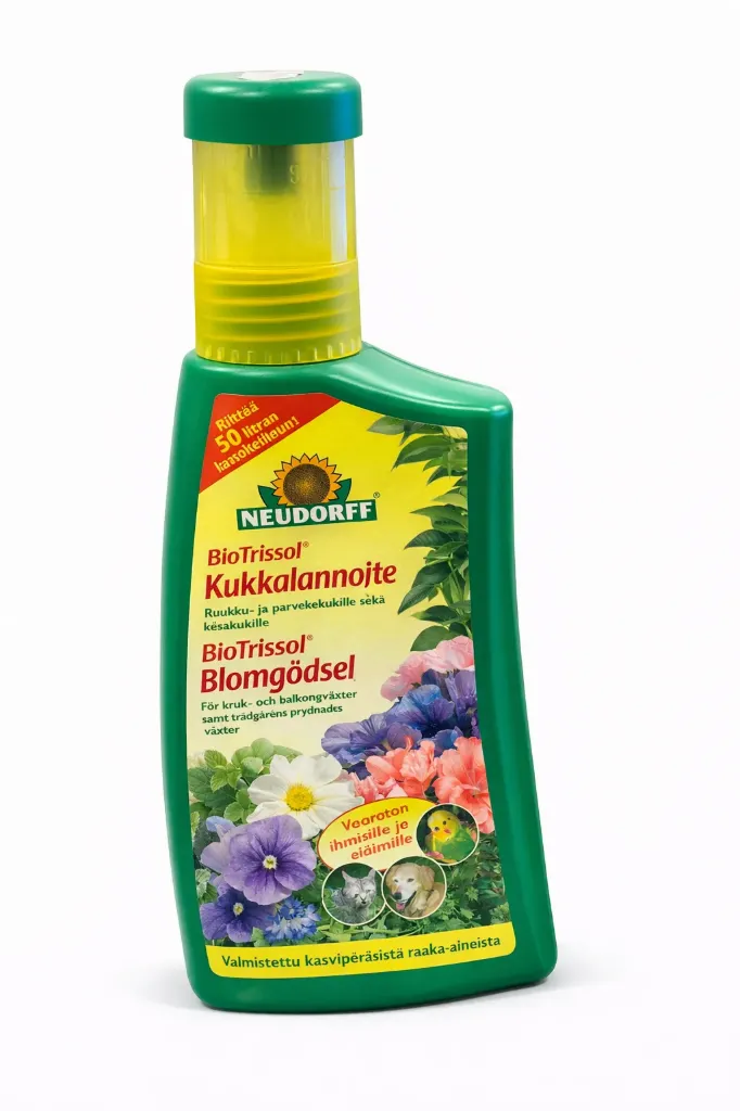 Kukkalannoite BioTrissol® Plus – Neudorff 250 ml
