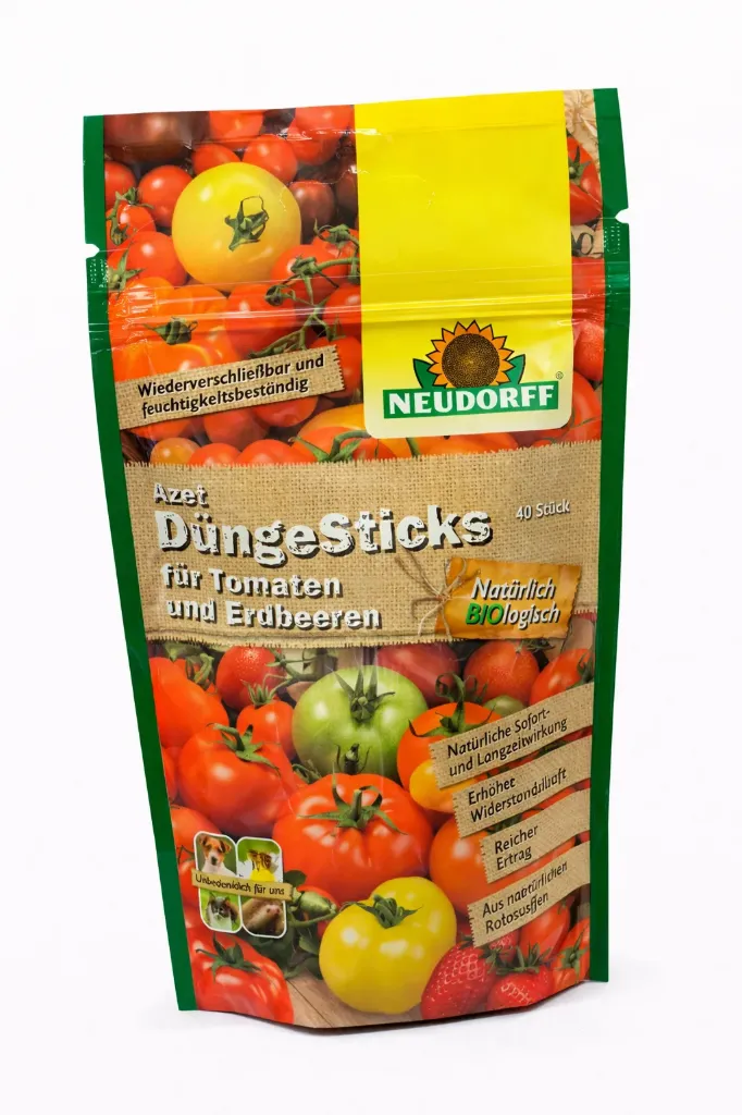 Tomaattien lannoitepuikot Azet – Neudorff 40 kpl