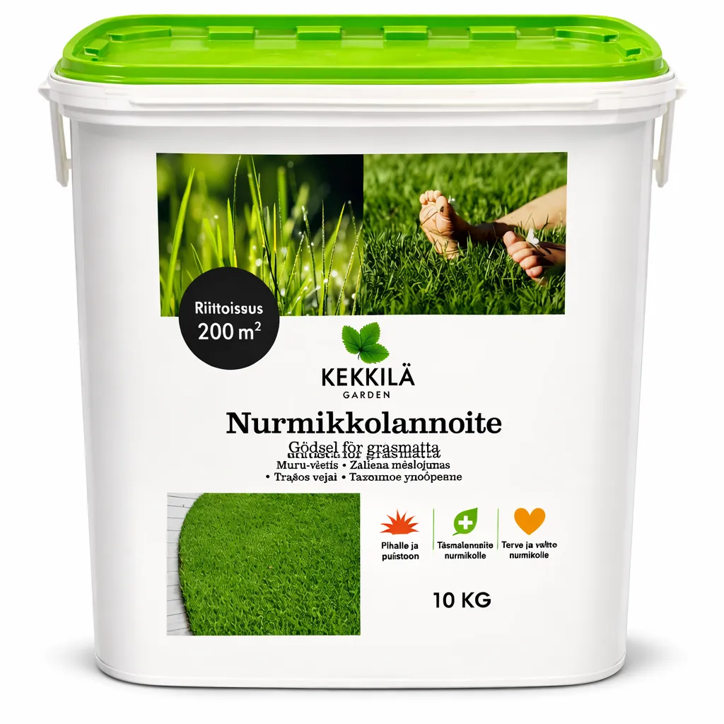 Nurmikkolannoite 10 kg Kekkilä