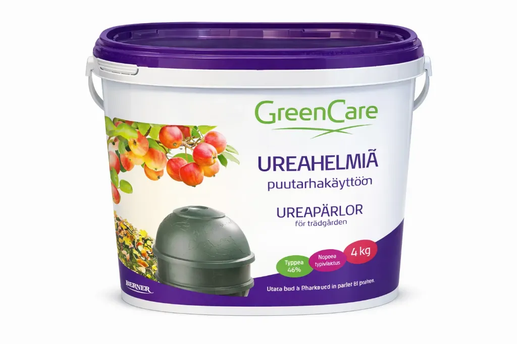 GreenCare Ureahelmiä puutarhaan 4 kg