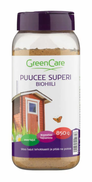 Puucee Superi GreenCare Biohiili 850 g