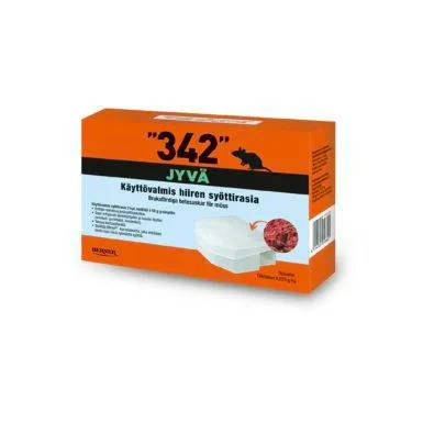Hiirenmyrkky 342 syöttirasia 2 x 50 g