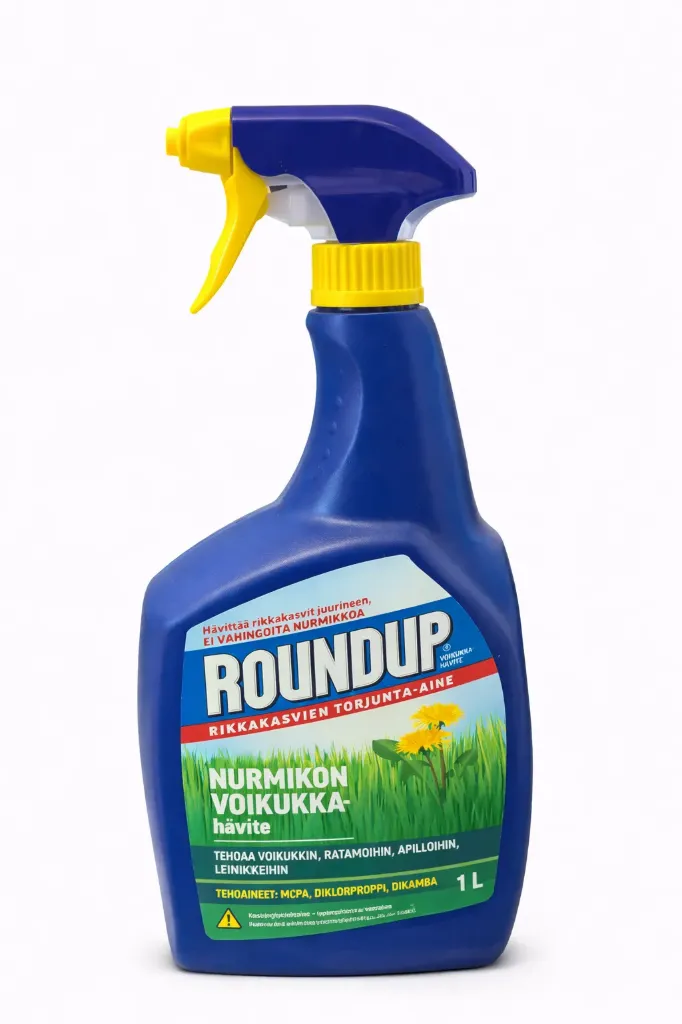 Voikukkahävite Roundup nurmikolle 1 L