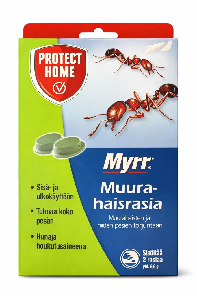 Muurahaisrasia Myrr 2 rasiaa/paketti