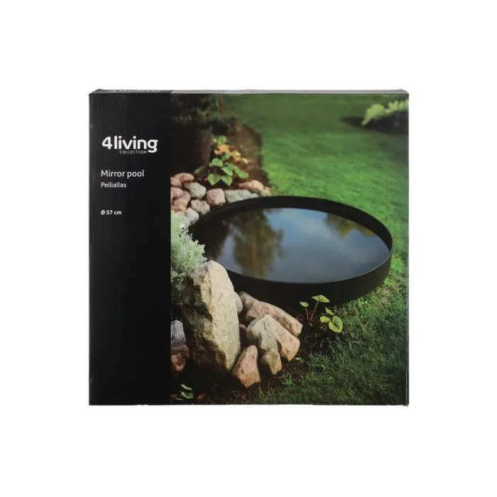 Peiliallas 57 cm musta