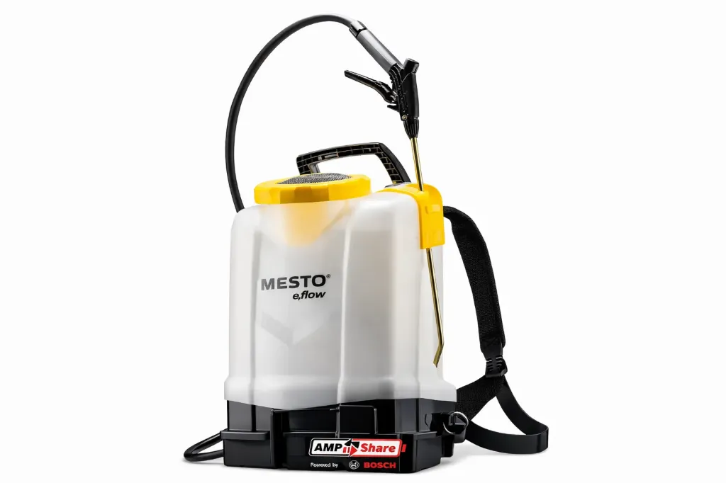 Akkukäyttöinen reppuruisku e.RS185 Mesto (18 L) +laturi +akku