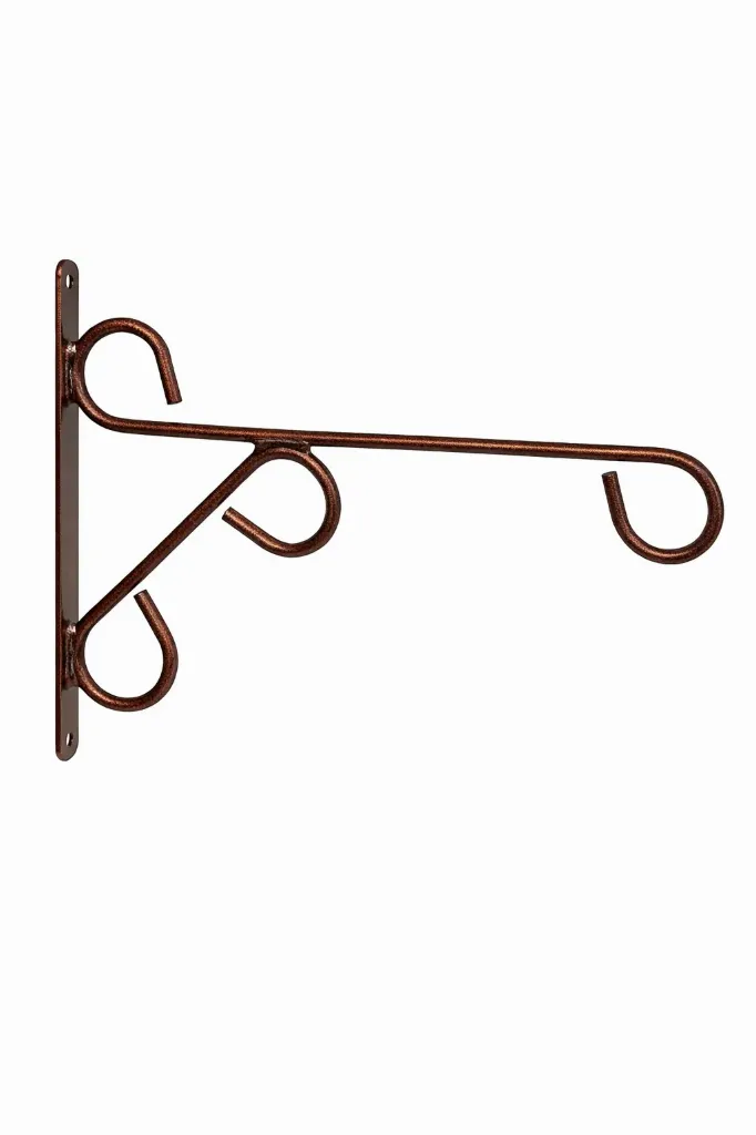 Amppelin kannatin Esvi 38 cm antikkikupari