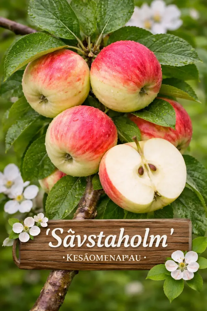 Omenapuu 'Sävstaholm' Malus domestica – Myyntikoko 150–250