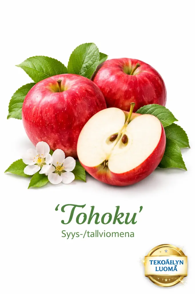 Omenapuu 'Tohoku' Malus domestica – Myyntikoko 150–250
