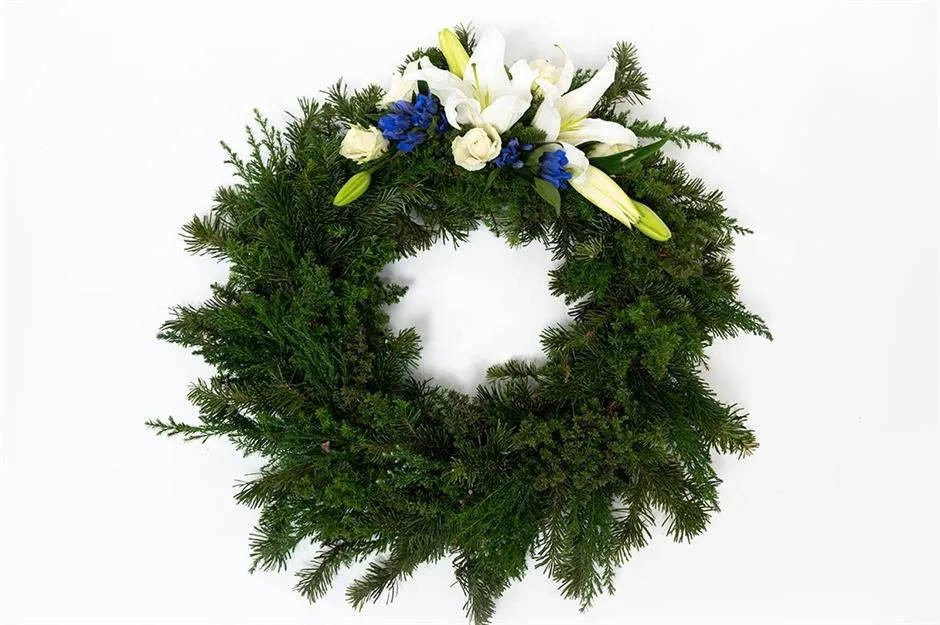 Havuseppele Muisto – valkoinen ja sini (Ei)