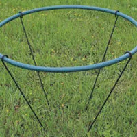 Pensastuki metalli/muovi Ø65 cm, korkeus n. 75 cm