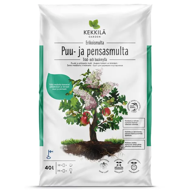 Puu- ja pensasmulta Kekkilä 40 l