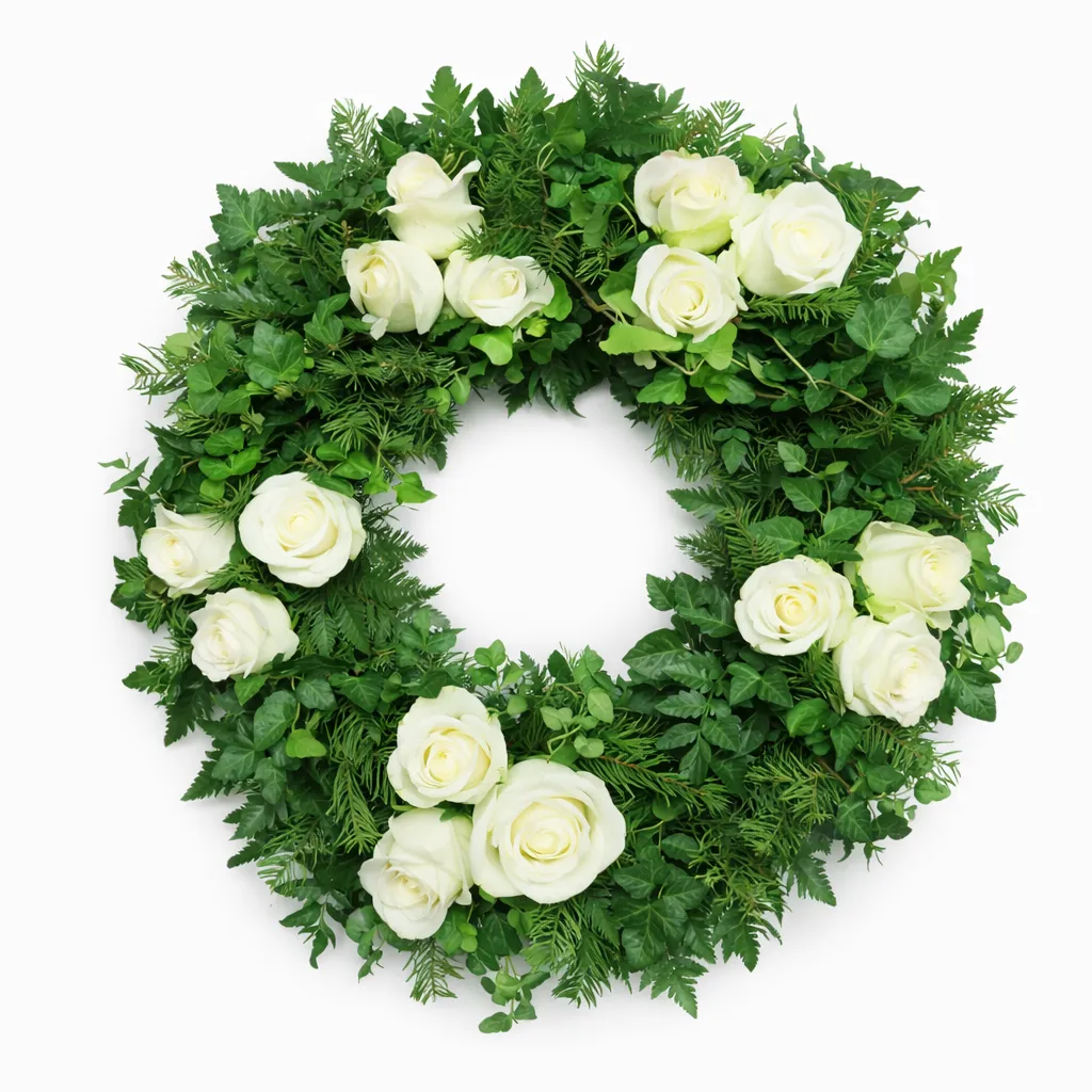 Havuseppele Muisto – valkoinen (Ei)