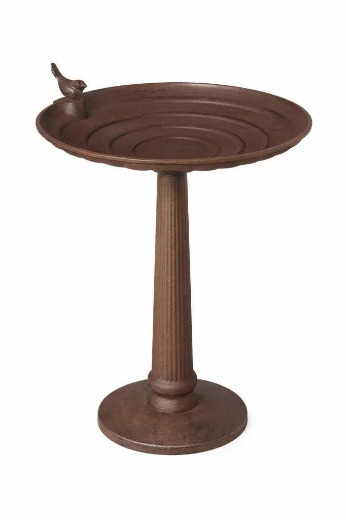 Esschert Design Lintujen juottoallas, valurauta