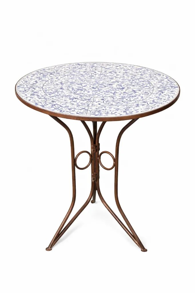 Esschert Design Pöytä keraamisella pinnalla AC91