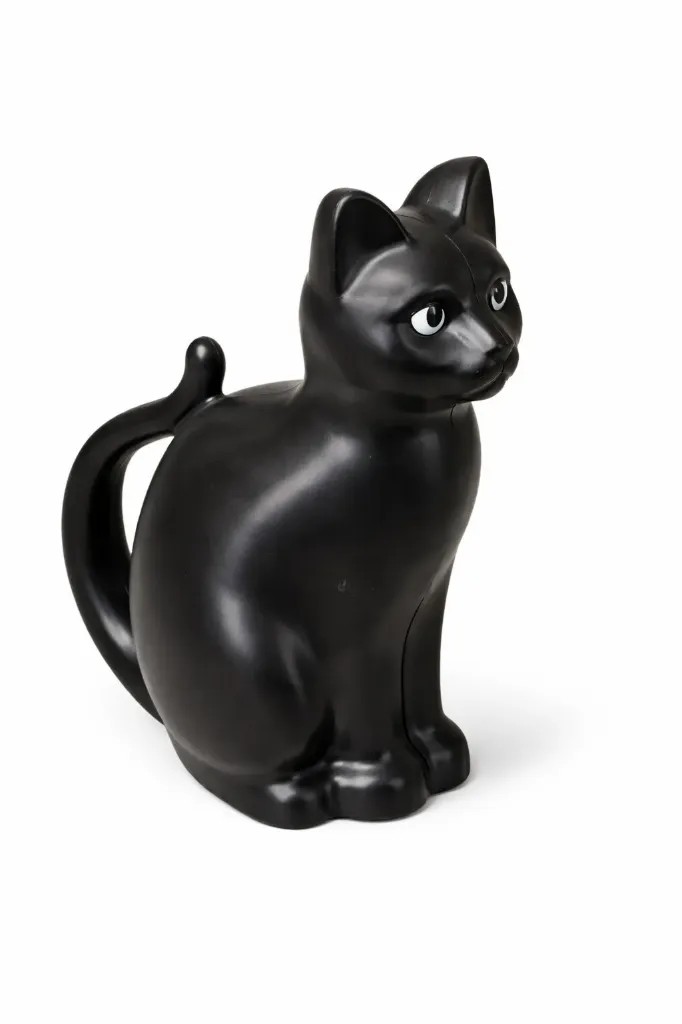 Kastelukannu Musta kissa, istuva 3,14 L