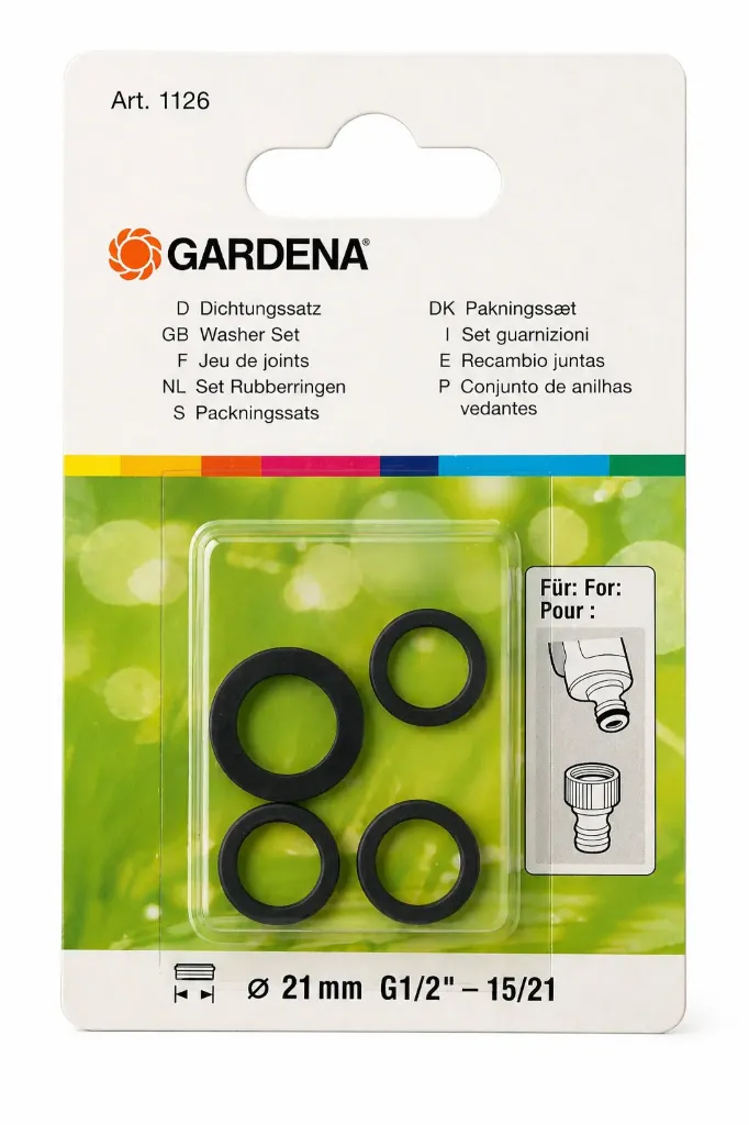 O-rengassarja GARDENA 3 kpl + 1/2" 01126-20