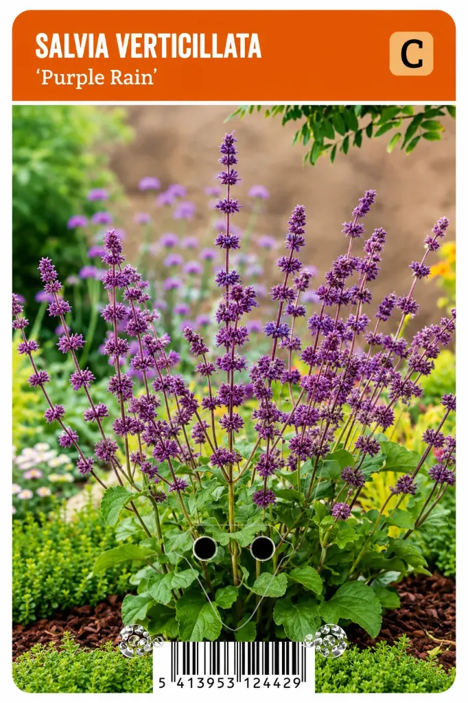 Rengassalvia ’Purple Rain’ – Salvia verticillata