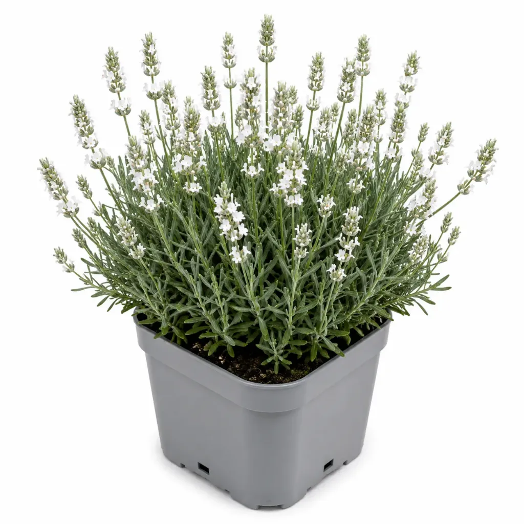 Tähkälaventeli ‘Edelweiss’ – Lavandula angustifolia ‘Edelweiss’