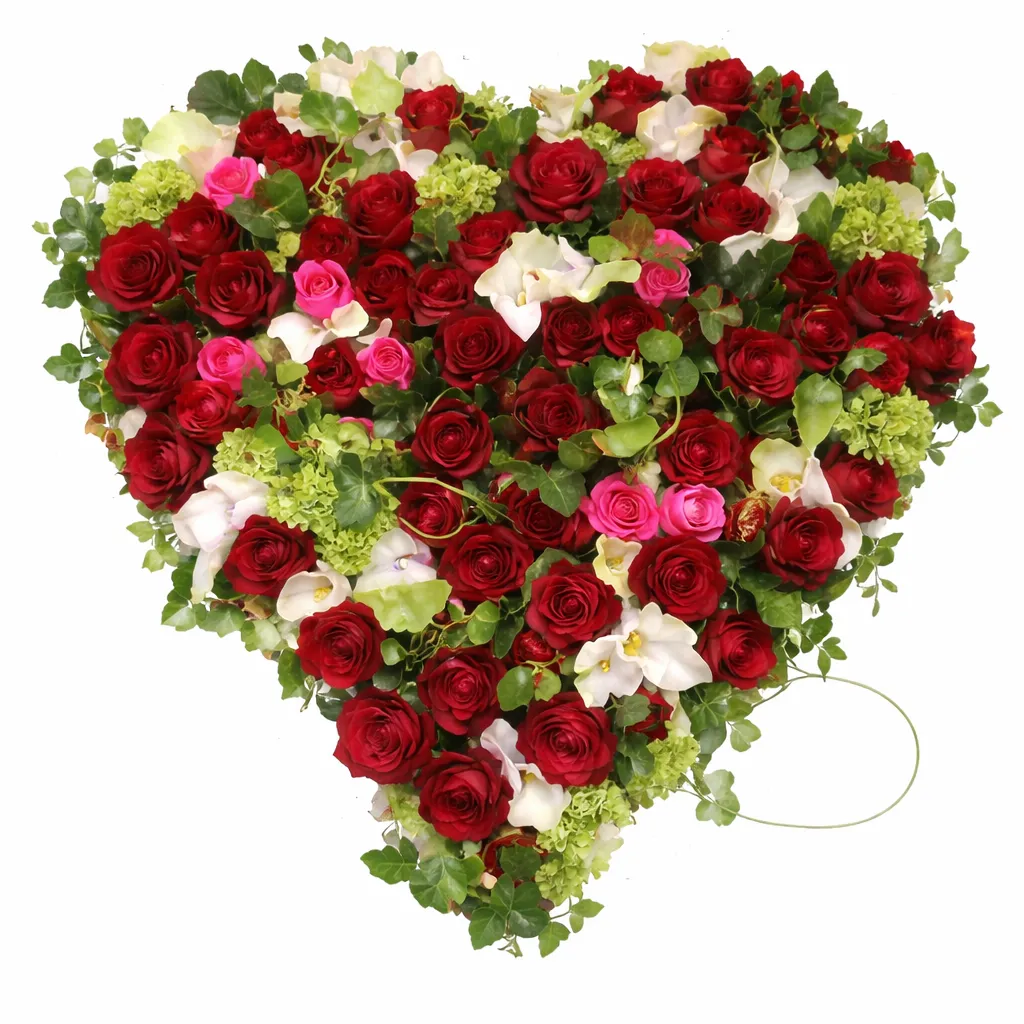 Kukkaseppele Muisto – punainen sydän (Ei)