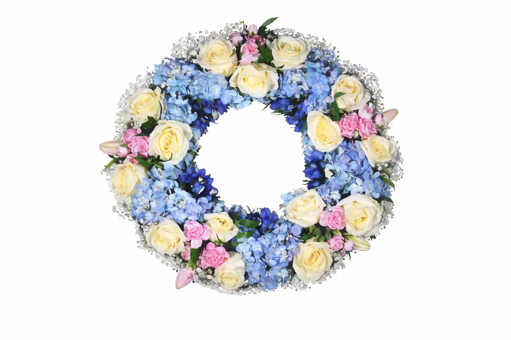 Kukkaseppele Muisto – sini-roosa (Ei)