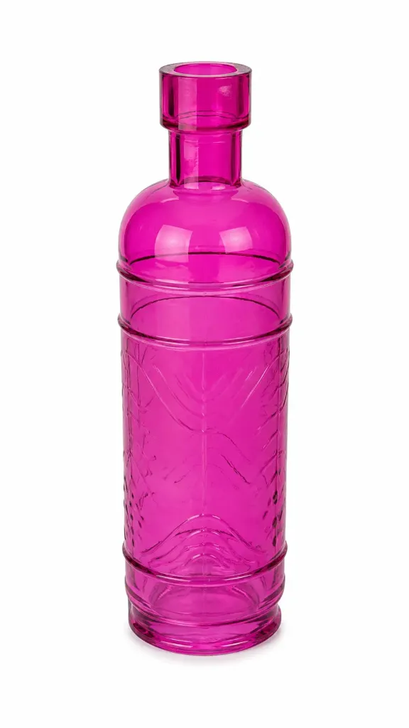 Koristepullo Fuksia – lasimaljakko