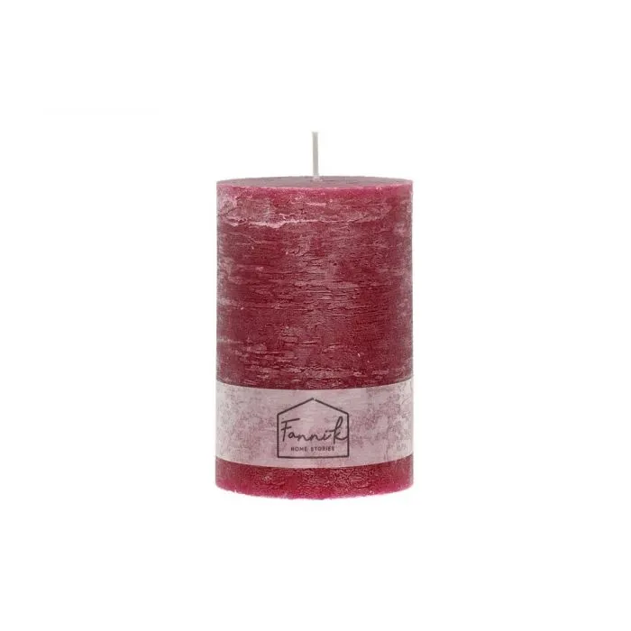 Pöytäkynttilä Rustiikki luumu 10 × 15 cm – Fanni K Home Stories