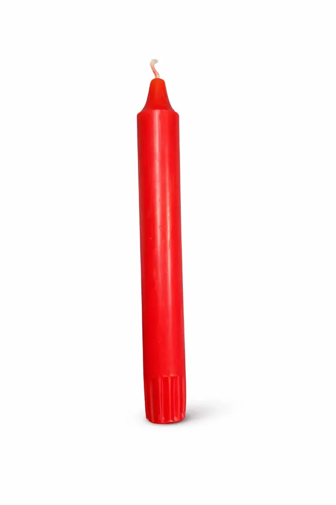 Kruunukynttilä punainen 20 cm – Puttipaja