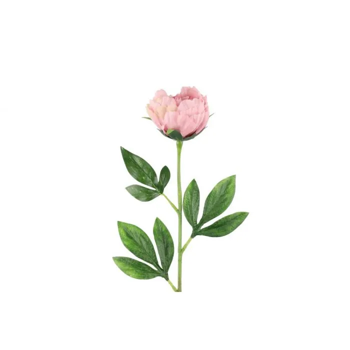 Pioni vaaleanpunainen 60 cm – tekokukka